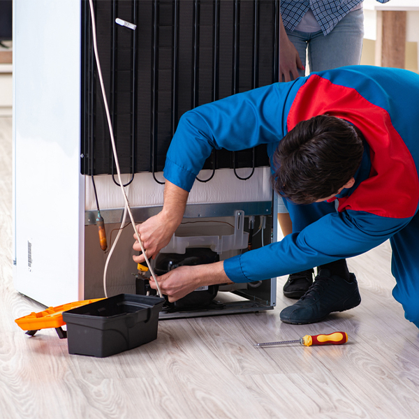 how much do you charge for refrigerator repair services in Hickory Ridge AR